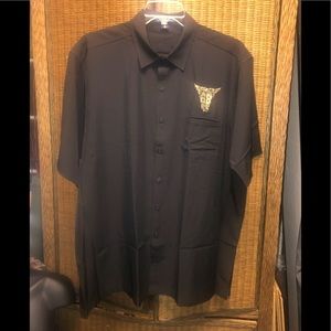 VANSPORT PERFORMANCE 1845 Button down, half sleeve, collared shirt. XXL (NWOT)